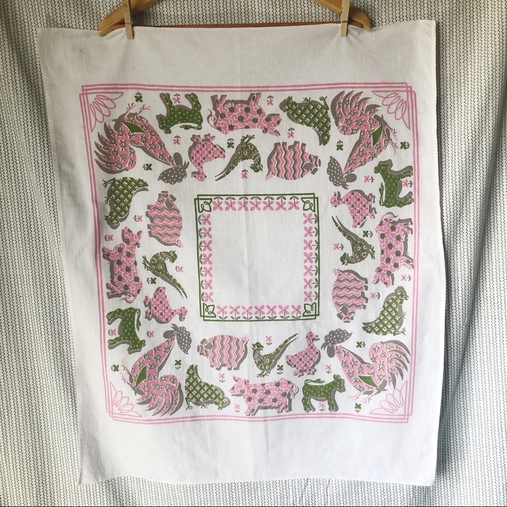 Vintage kitchen towel